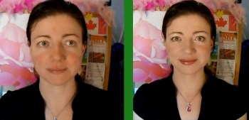 Rosacea Blogger Rosy JulieBC - Covering Redness