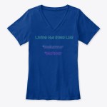 Rosy Life V-Neck T-Shirt (Women's) | Rosy JulieBC